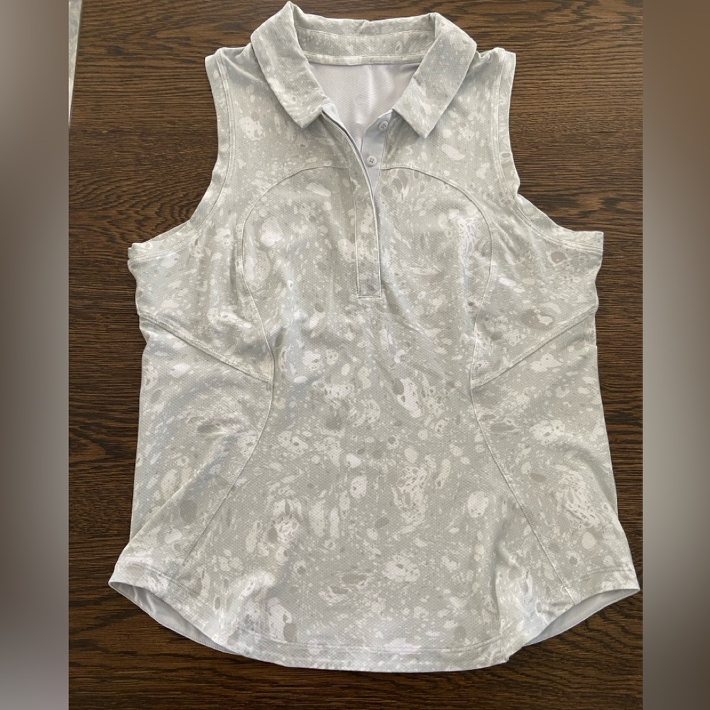 Lululemon Sleeveless Polo Top